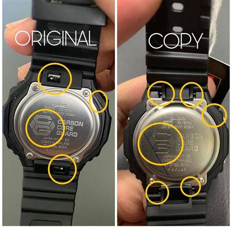 how to spot fake g shock watch|authentic g shock watches.